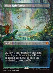 Misty Rainforest (116 TDM) - DRAGONSCALE FOIL - SPG Borderless